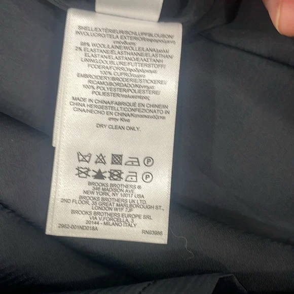 Brooks brothers Floral-Embroidered Stretch Wool Dress - Picture 6 of 6